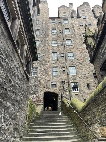 Obraz L'escalier de Warriston à Edimbourg,