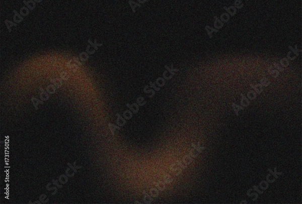Fototapeta  Dark black frosted glass gradient artwork with grainy sand texture, minimal abstract blur design adding depth and modern style for posters, branding, creative visuals, and wallpapers.