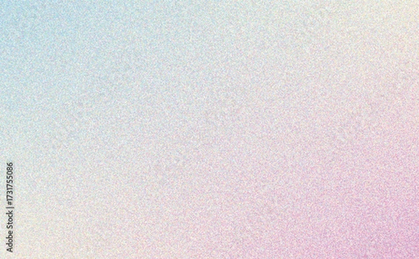 Fototapeta  Minimal frosted glass gradient blending aqua and white tones with grainy sand texture, clean modern abstract background design for branding, posters, and digital creative projects.