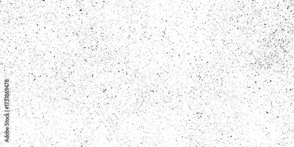 Fototapeta Speckle grain dot white paper noise texture distress effect vector illustration pattern background. Dirty or dust film grain speck grit grunge overlay on white background grain noise particles.