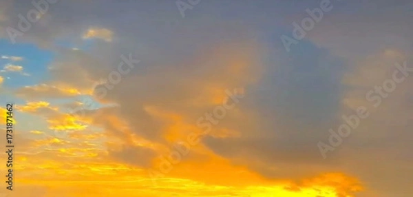 Obraz sunset sky background