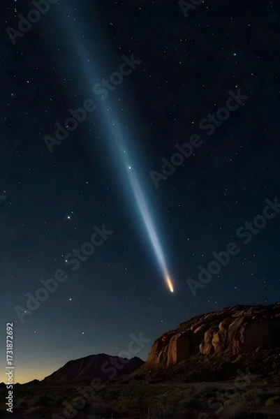 Fototapeta comet