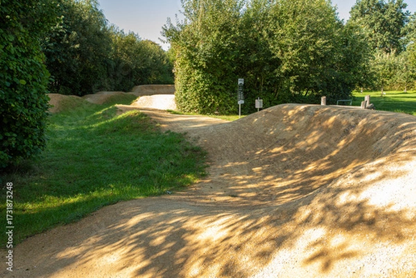 Obraz Dirt Bike Parcours