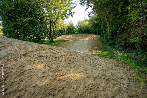 Obraz Dirt Bike Parcours