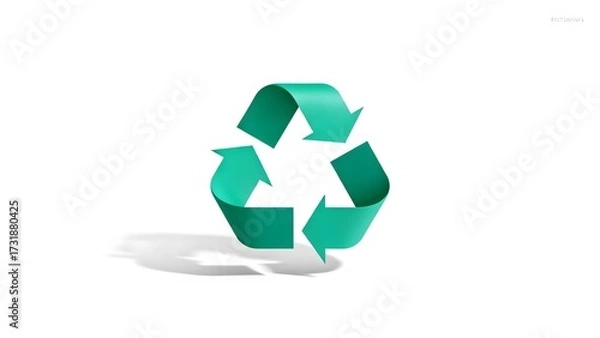 Obraz Recycling symbol