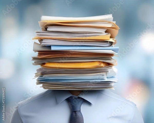 Obraz condition rule of paperwork, control, work