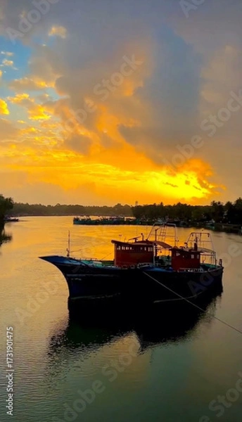 Obraz sunset on the sea