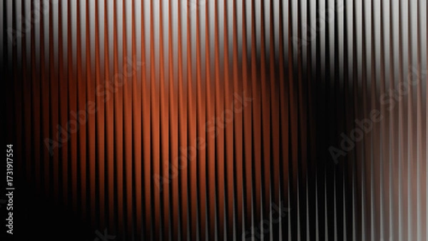 Fototapeta Abstract vertical lines and warm tones create dynamic textured pattern background