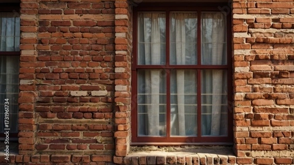 Obraz Brick Building Window