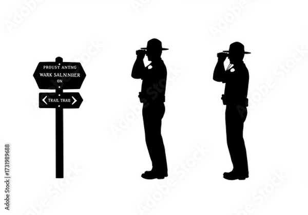 Fototapeta Silhouettes of two people engaged in a sophisticated wine ritual, one expertly decanting a bottle and the other enjoying a dynamic splash of red wine