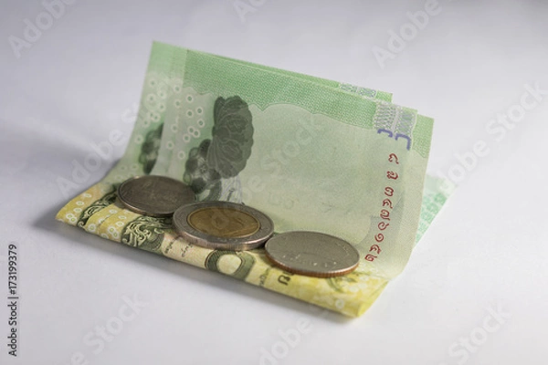 Obraz The banknotes and Coins