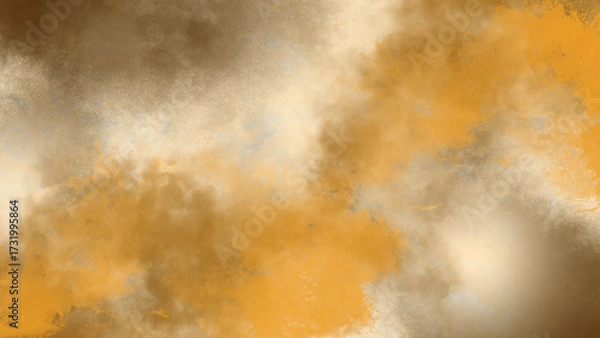 Fototapeta Rich orange and amber textured background, perfect for design projects and digital art.