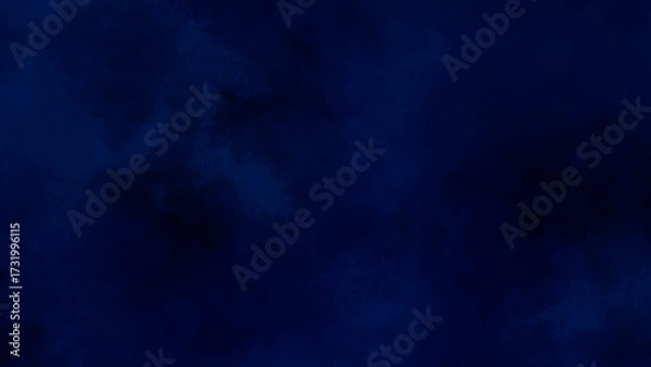 Fototapeta Night sky or deep space texture. Subtle smoky or cloudy dark blue backdrop for mysterious themes.