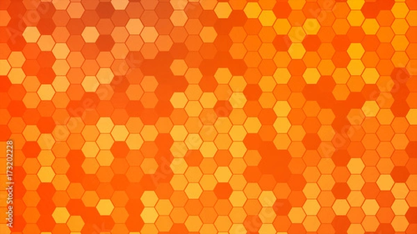 Fototapeta Hexagons Mosaic Background