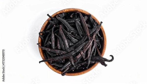 Obraz black olives in a bowl