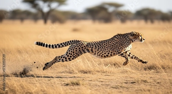 Obraz Cheetah Running Fast.