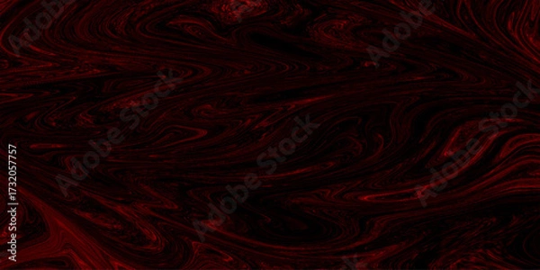 Fototapeta Abstract background of dark red and black liquid marble surface liner design. marble liquid ink texture. ink backdrop with wavy pattern. liquify swirl dark red and black colour art.