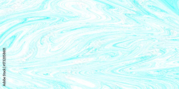 Fototapeta Abstract background of light blue liquid marble surface liner design. marble liquid ink texture. ink backdrop with wavy pattern. liquify swirl blue colour art.