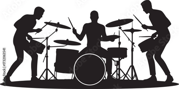 Fototapeta DRUMMER SET