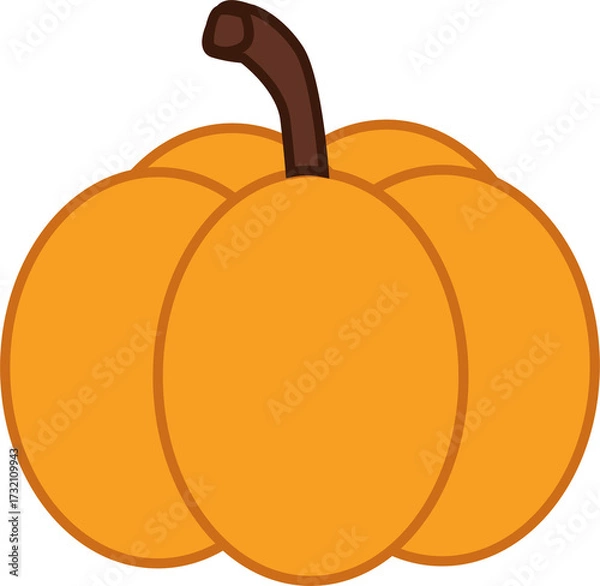 Obraz Orange Autumn Pumpkin