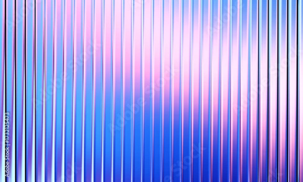 Fototapeta Abstract gradient glass wallpaper, futuristic style, simple and layered