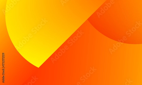 Fototapeta Orange abstract background. Vector illustration