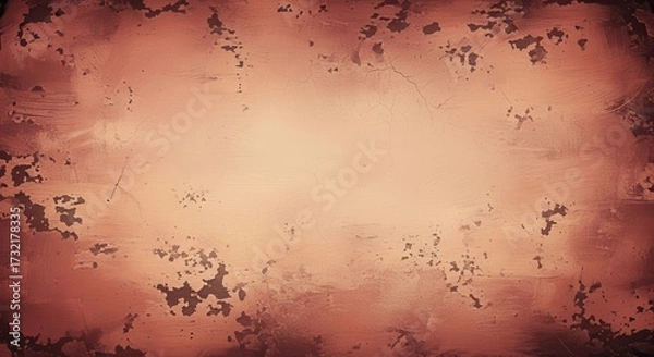 Fototapeta Abstract Vintage Grunge Texture With Peeling Paint and Aged Paper Effect