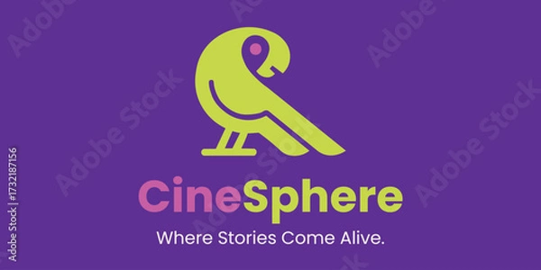 Obraz Cine sphere logo

