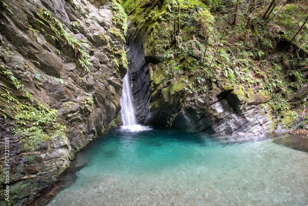 Obraz 三樽権現の滝