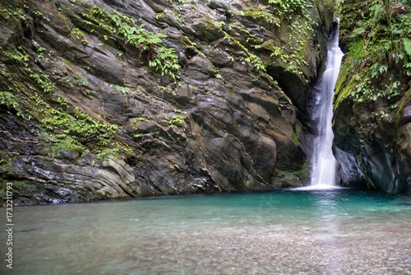 Obraz 三樽権現の滝