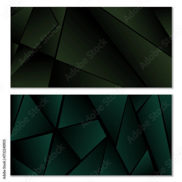 Fototapeta Abstract polygonal pattern. Background design, cover 