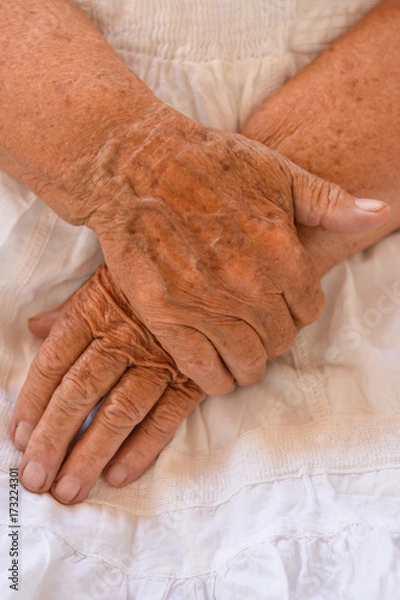 Obraz hands retired seniors