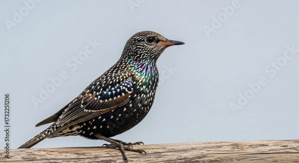 Fototapeta bird on a tree branch