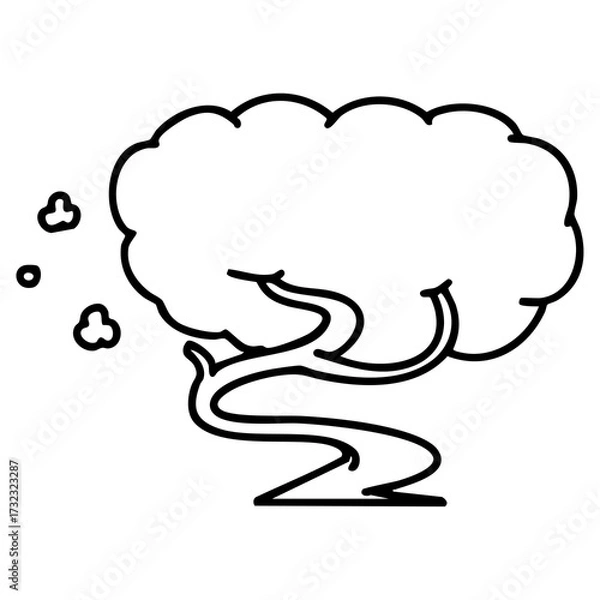 Obraz japanese cherry blossom tree in bloom