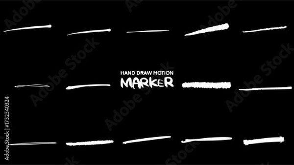 Obraz handdraw_vector_marker