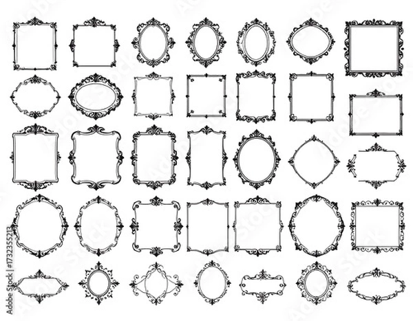 Obraz Collection of decorative frames (6)