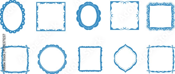 Obraz Decorative Grandmillennial Frames