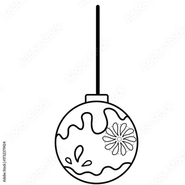 Obraz christmas ball 