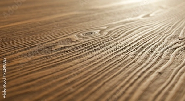 Obraz Textura de madera rústica con veta visible. Luz cálida resalta patrones naturales en superficie antigua