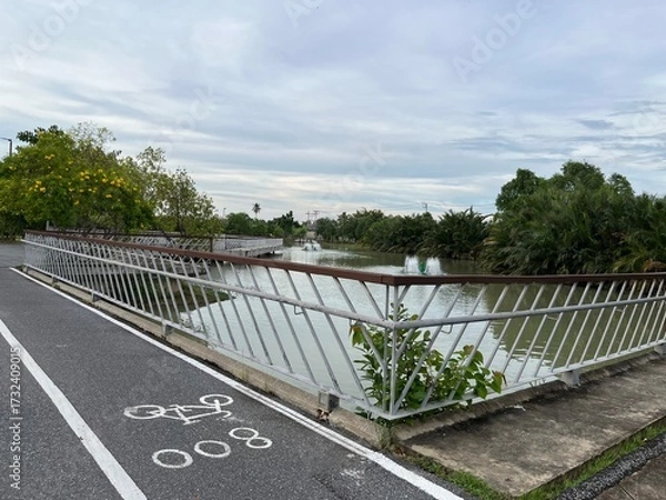 Obraz bridge over the river