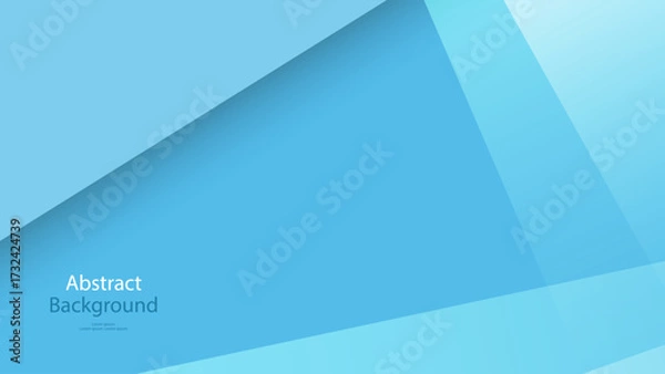 Fototapeta blue color background abstract art vector