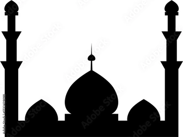 Obraz mosque in abu dhabi