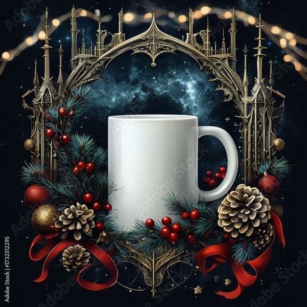 Obraz Noël en mode gothique.