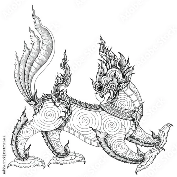 Obraz Tattoo Nakhon Sing 003