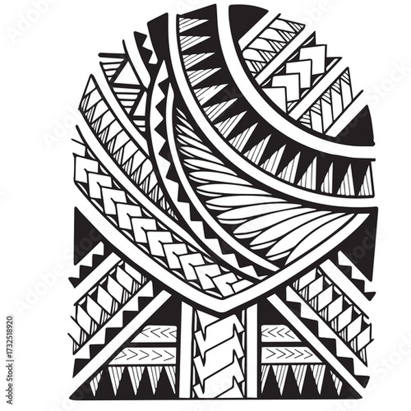 Obraz tribe  Tattoo 002