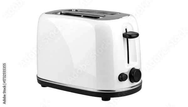 Obraz toaster isolated on white background