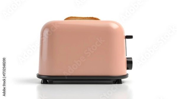 Fototapeta Toaster Isolated on White Background