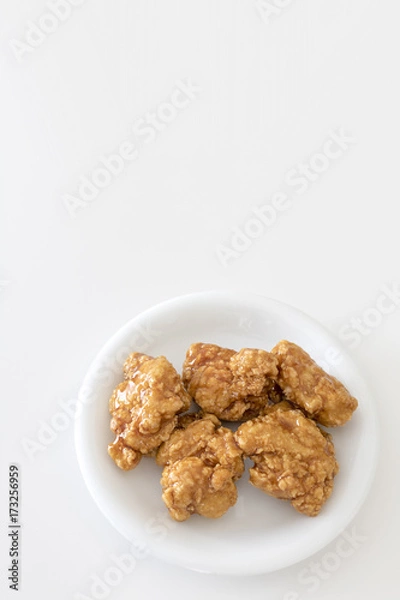 Fototapeta タレかけ唐揚げ