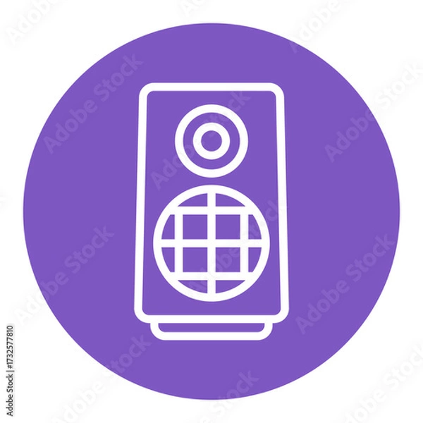 Obraz Speaker Vector Icons