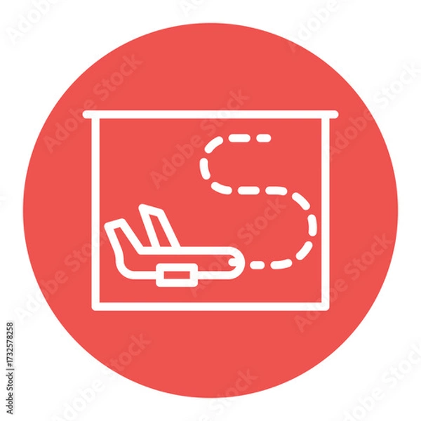 Obraz Flight Information Vector Icons